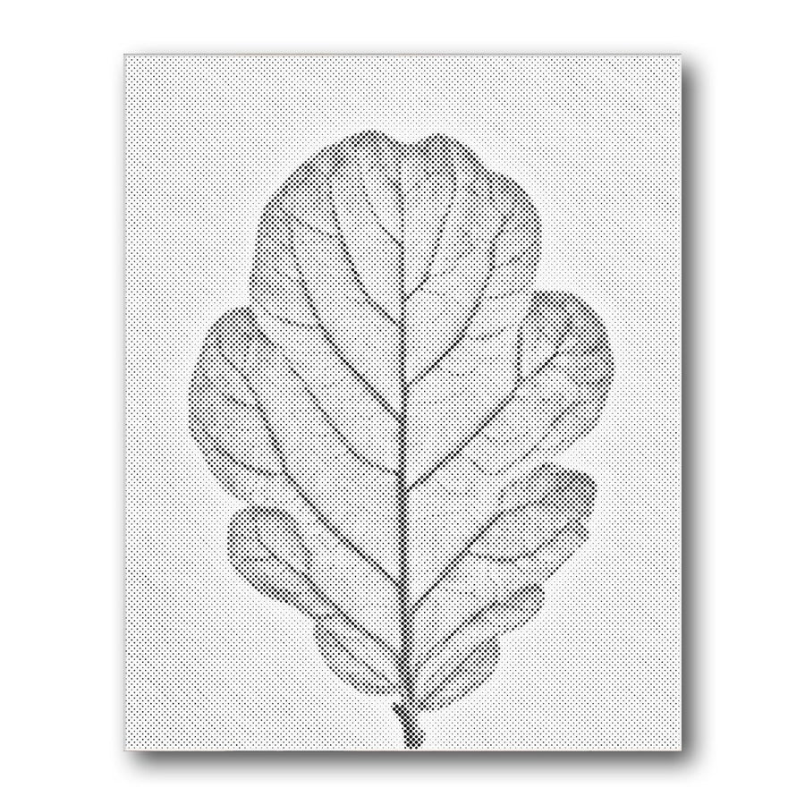 Dot PaintingLeaf Print Texture - isuvio