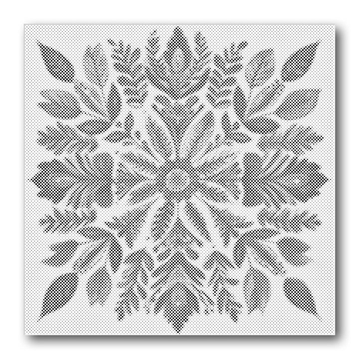 Dot PaintingLeaf Star Mandala - isuvio