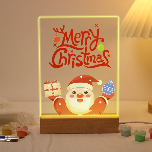 Paint By Numbers KitLed light Christmas No.11 - isuvio