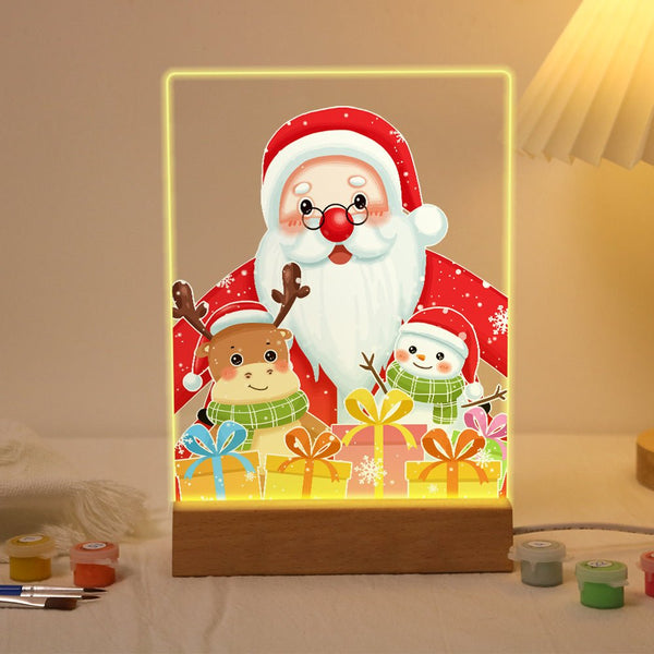 Paint By Numbers KitLed light Christmas No.5 - isuvio