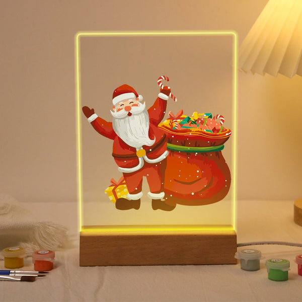 Paint By Numbers KitLed light Christmas No.9 - isuvio