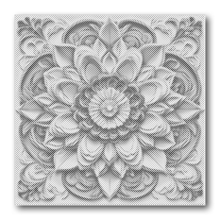 Dot PaintingLotus Mandala - isuvio