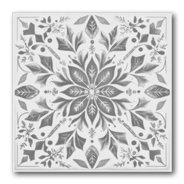 Dot PaintingLotus Rosette - isuvio