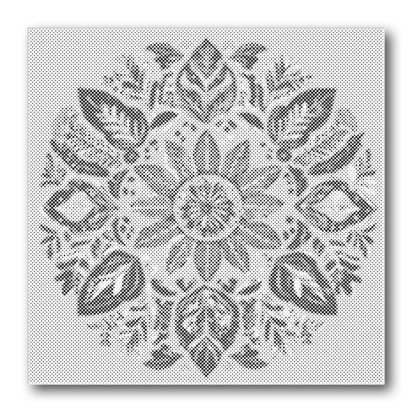 Dot PaintingLotus Star Mandala - isuvio