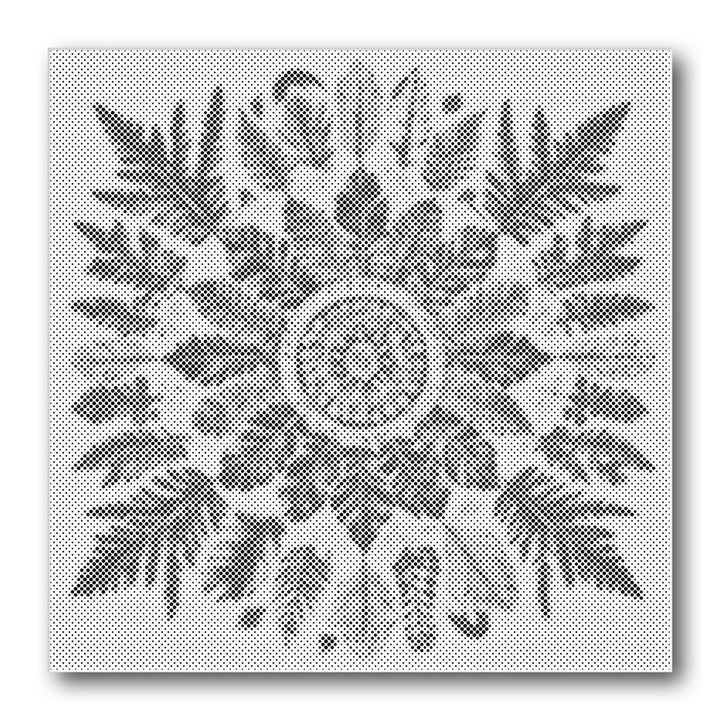 Dot PaintingMaple Leaf Circle - isuvio