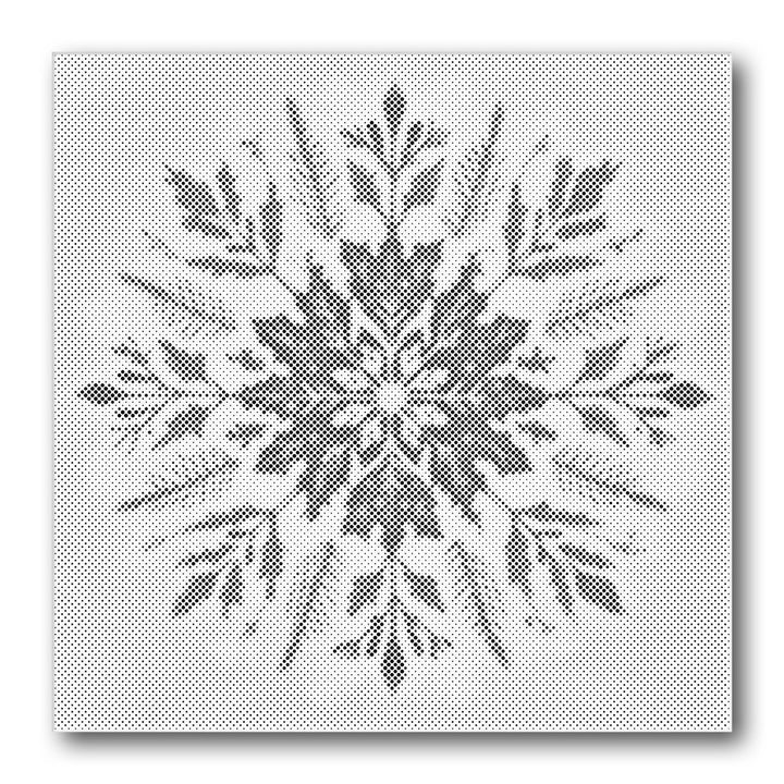 Dot PaintingMaple Snowflake - isuvio