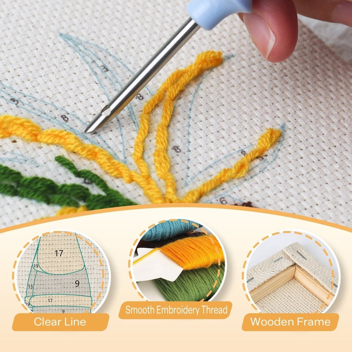 Punch Needle Kit - Mini Punch Needle Kit (4pcs) - Racing Victory Icons ...