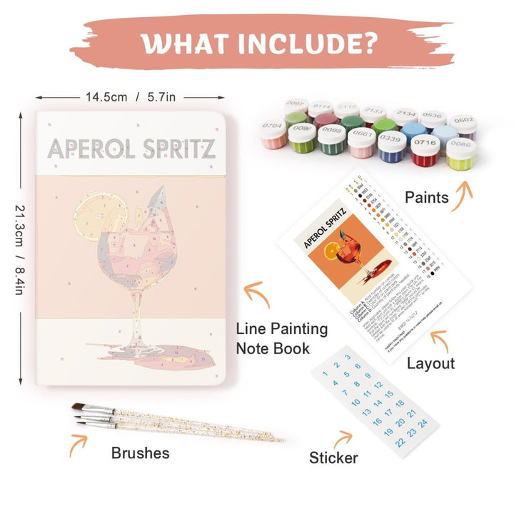 Notebook Aperol Spritz No.5 - isuvio