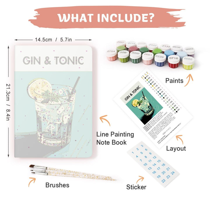 Notebook Gin & Tonic No.4 - isuvio