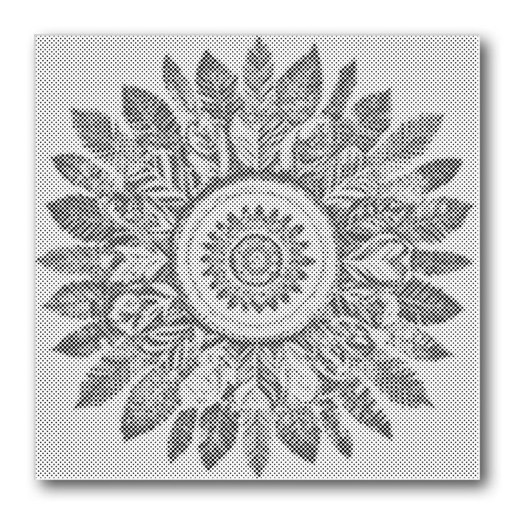 Dot PaintingOlive Leaf Mandala - isuvio