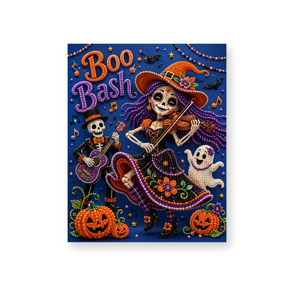 Boo Bash Skeleton Violinist
