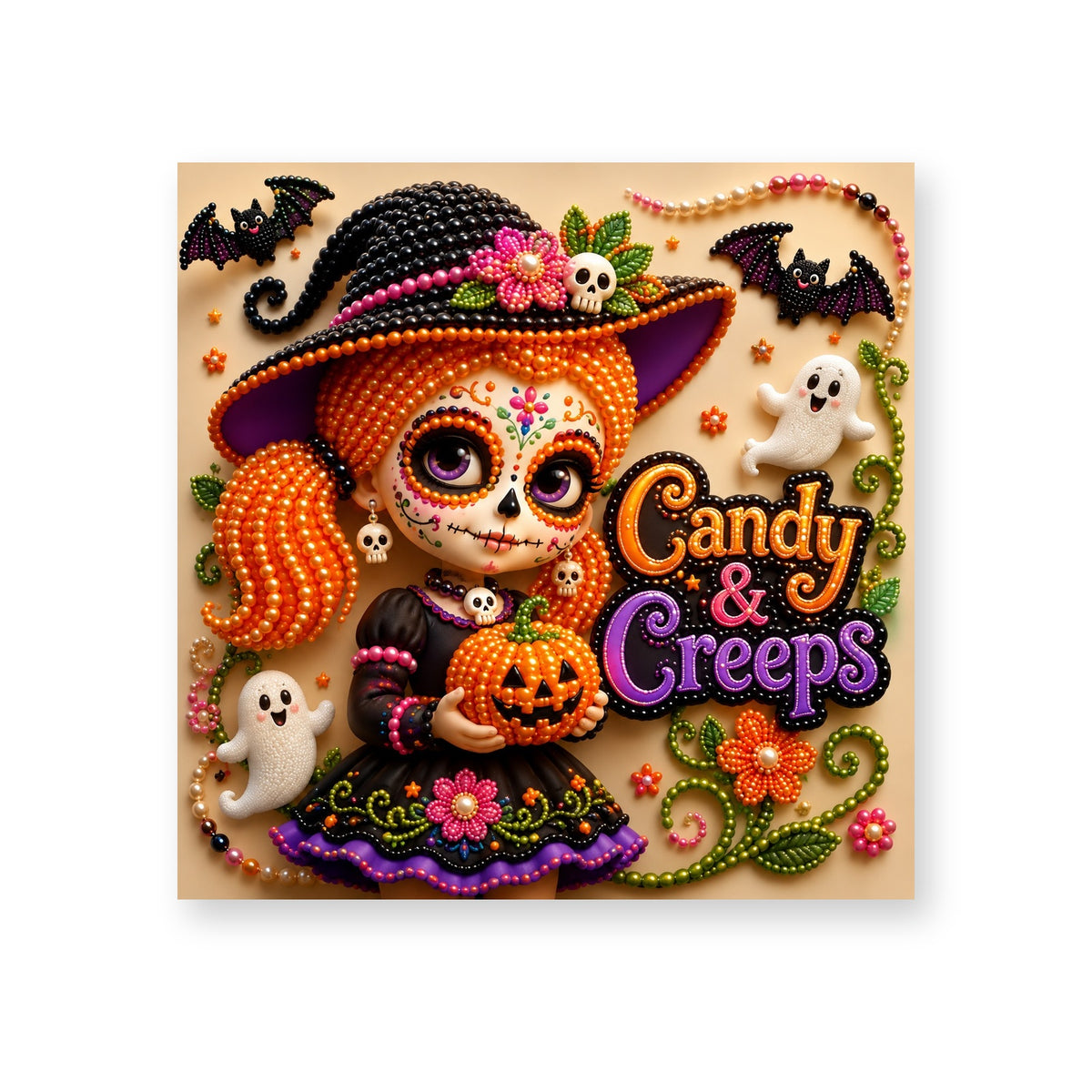 Candy and Creeps Little Witch