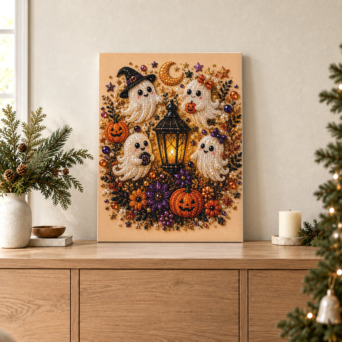 Friendly Ghosts Halloween Lantern
