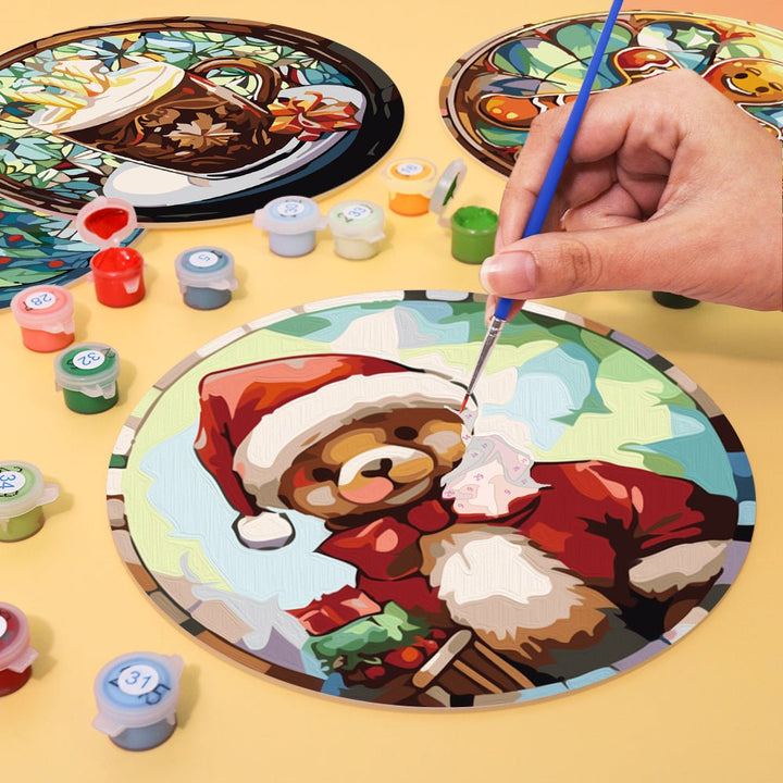 Paint By Numbers KitPlacemats Christmas No.2 - isuvio