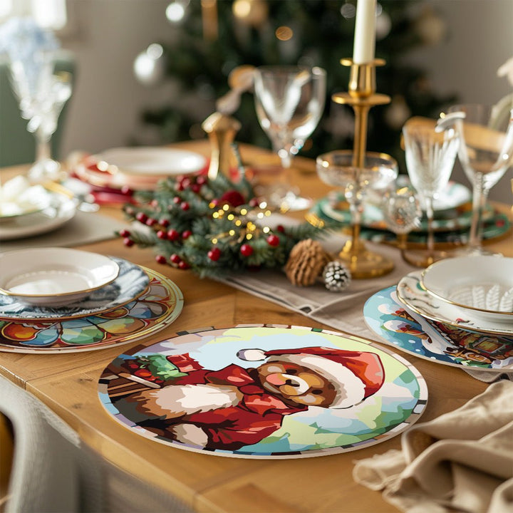 Paint By Numbers KitPlacemats Christmas No.2 - isuvio