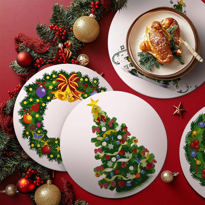 Paint By Numbers KitPlacemats Christmas No.25 - isuvio