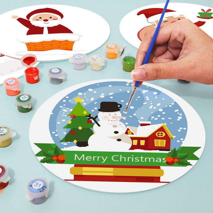 Paint By Numbers KitPlacemats Christmas No.26 - isuvio