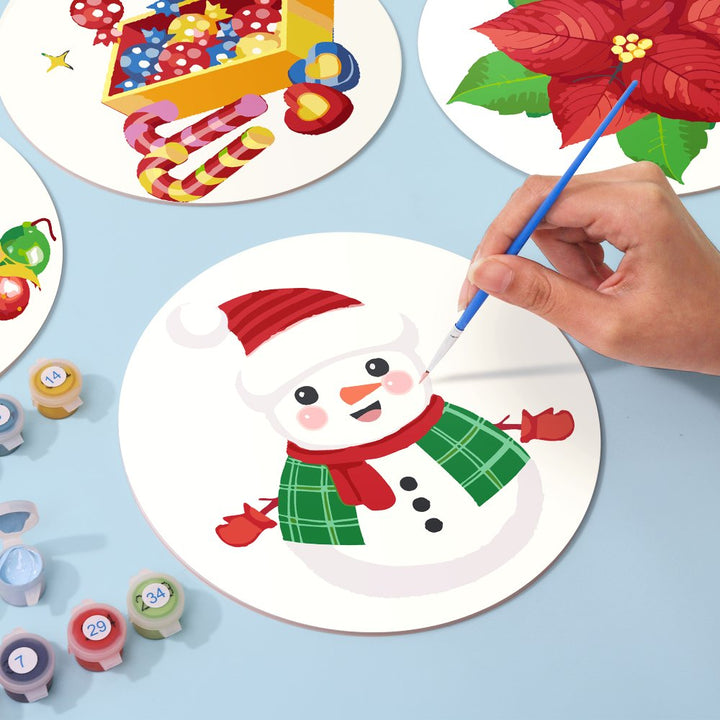 Paint By Numbers KitPlacemats Christmas No.28 - isuvio