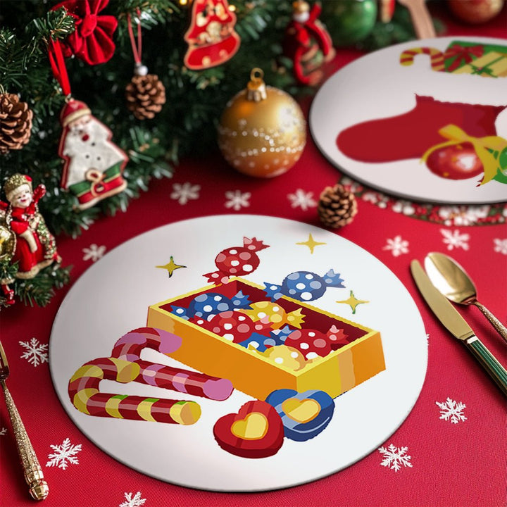 Paint By Numbers KitPlacemats Christmas No.28 - isuvio