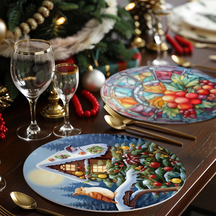 Paint By Numbers KitPlacemats Christmas No.6 - isuvio