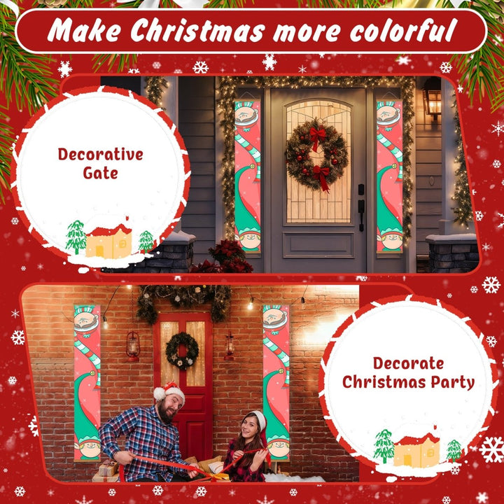 Paint By Numbers KitPorch Sign - Christmas Elves - isuvio
