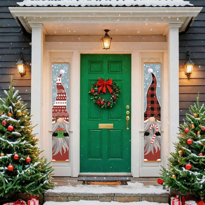 Paint By Numbers KitPorch Sign - Christmas Gnome Pair - isuvio