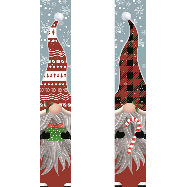 Paint By Numbers KitPorch Sign - Christmas Gnome Pair - isuvio