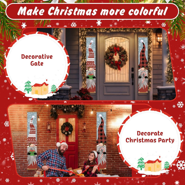 Paint By Numbers KitPorch Sign - Christmas Gnome Pair - isuvio