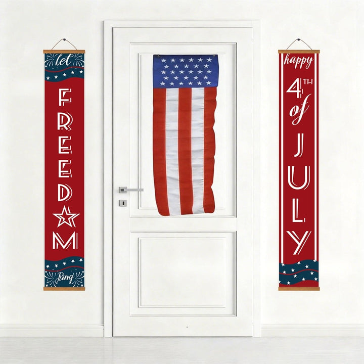 Paint By Numbers KitPorch Sign - Freedom and 4th of July Stars - isuvio