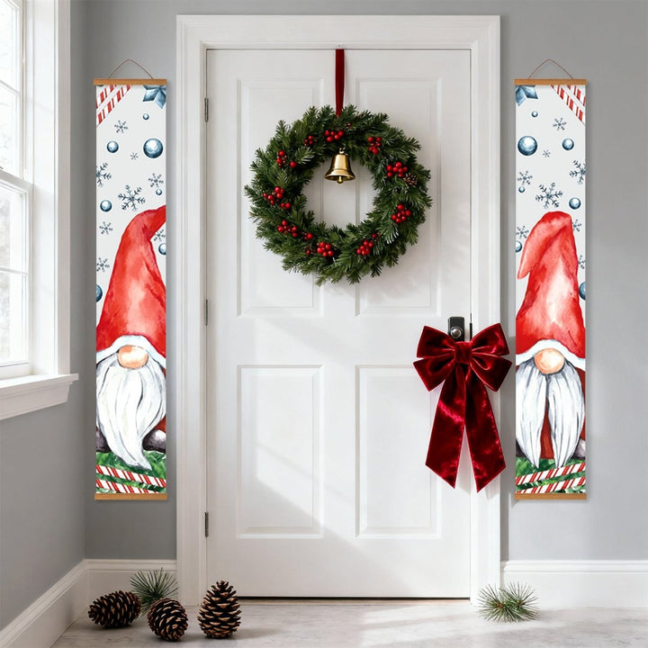 Paint By Numbers KitPorch Sign - Gnome Faces Pair - isuvio