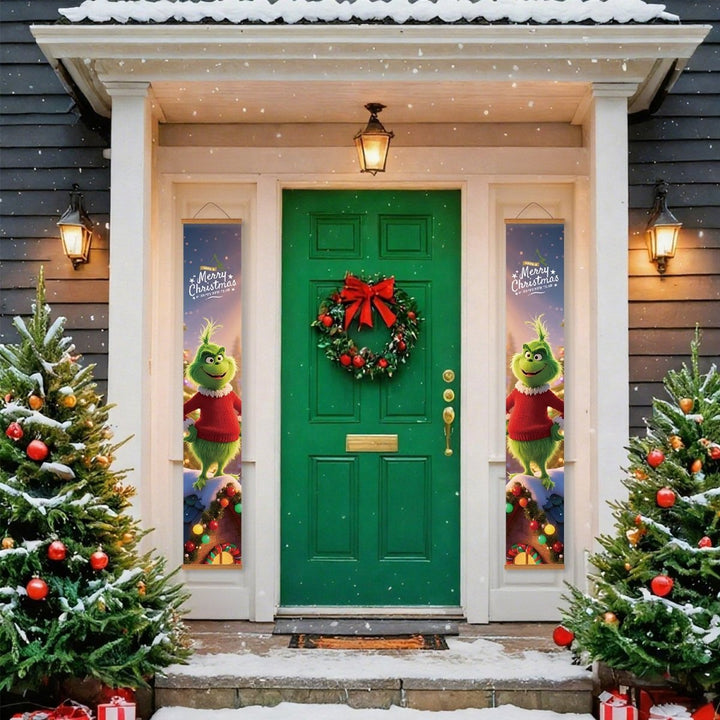 Paint By Numbers KitPorch Sign - Grinch Pair Night Lights - isuvio