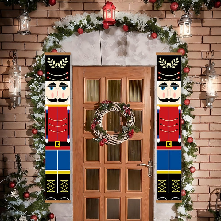 Paint By Numbers KitPorch Sign - Nutcracker Black Hat Pair - isuvio