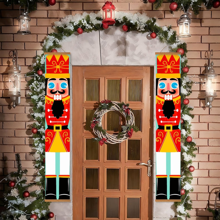 Paint By Numbers KitPorch Sign - Nutcracker Gold Crown Pair - isuvio