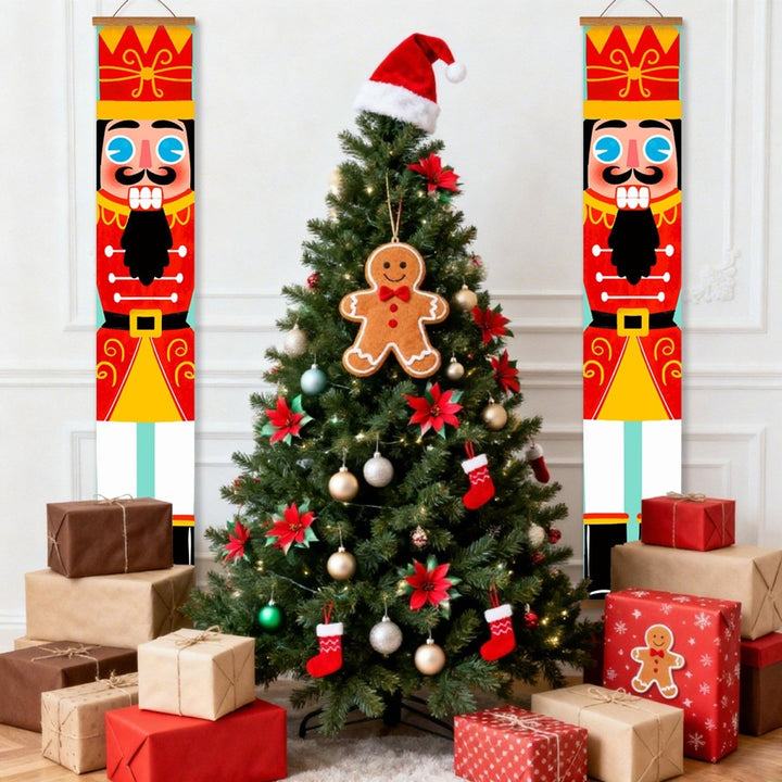 Paint By Numbers KitPorch Sign - Nutcracker Gold Crown Pair - isuvio