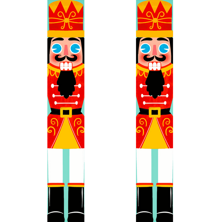 Paint By Numbers KitPorch Sign - Nutcracker Gold Crown Pair - isuvio