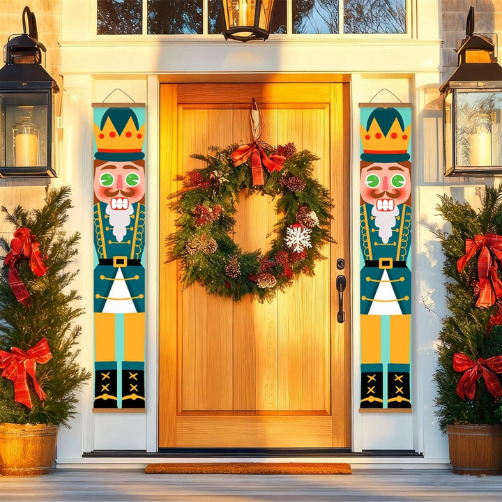 Paint By Numbers KitPorch Sign - Nutcracker Gold Epaulet Pair - isuvio