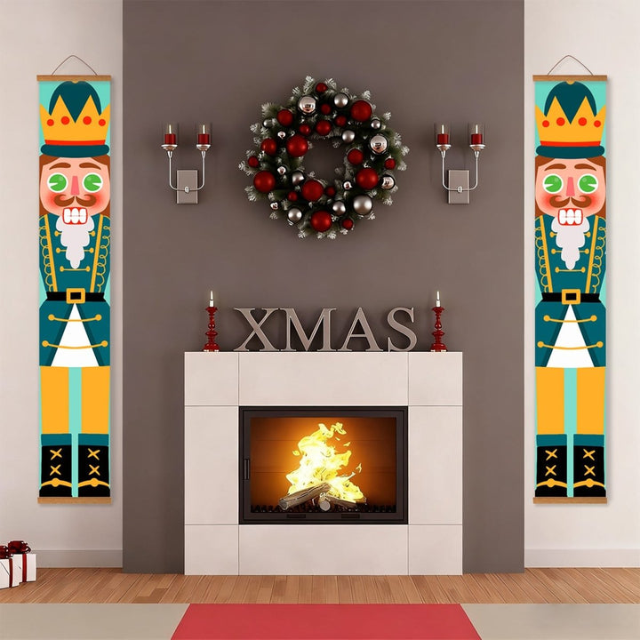 Paint By Numbers KitPorch Sign - Nutcracker Gold Epaulet Pair - isuvio