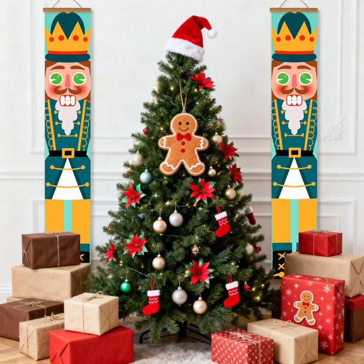 Paint By Numbers KitPorch Sign - Nutcracker Gold Epaulet Pair - isuvio