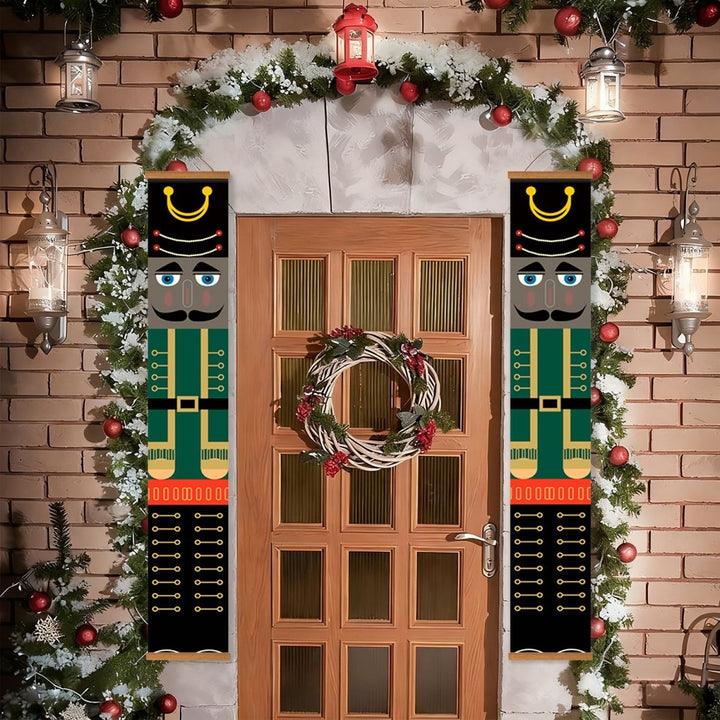 Paint By Numbers KitPorch Sign - Nutcracker Green Uniform Pair - isuvio