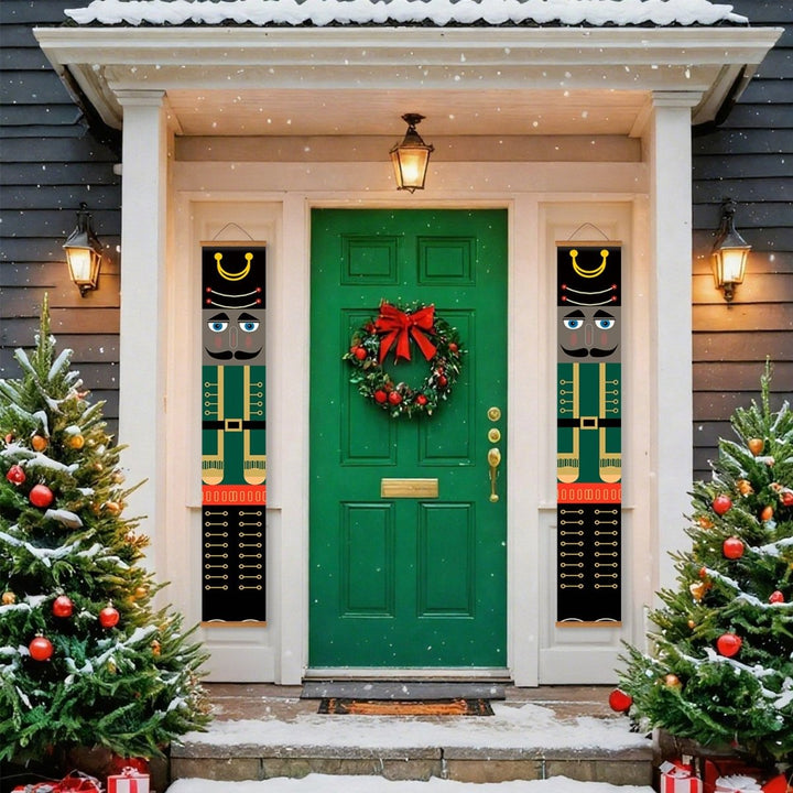Paint By Numbers KitPorch Sign - Nutcracker Green Uniform Pair - isuvio