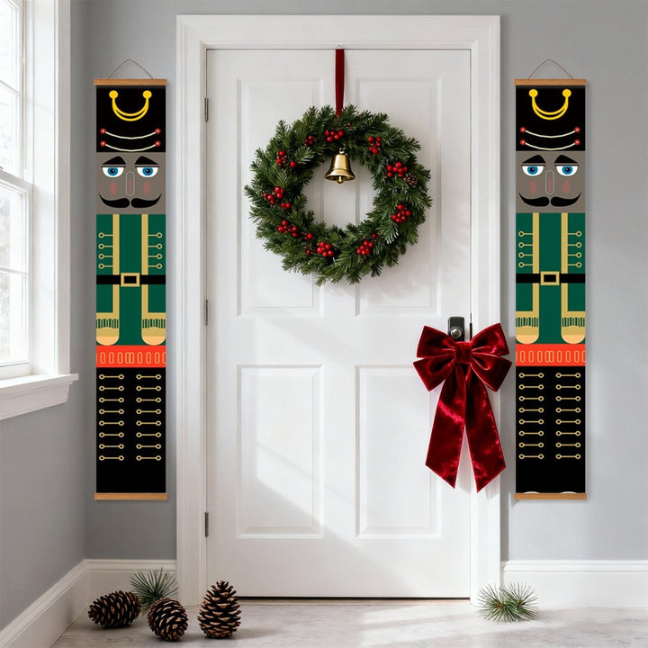 Paint By Numbers KitPorch Sign - Nutcracker Green Uniform Pair - isuvio