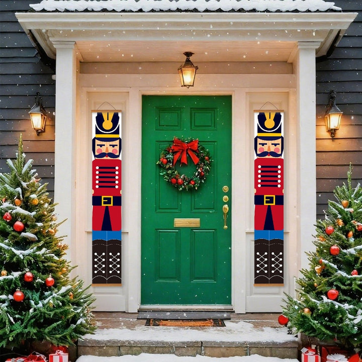Paint By Numbers KitPorch Sign - Nutcracker Guards - isuvio