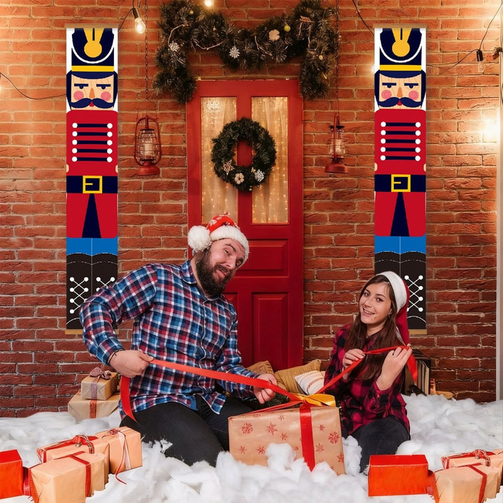 Paint By Numbers KitPorch Sign - Nutcracker Guards - isuvio