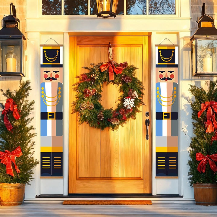 Paint By Numbers KitPorch Sign - Nutcracker Officers - isuvio
