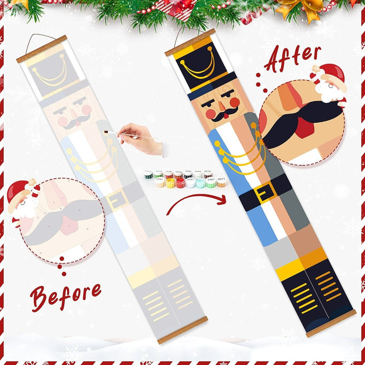 Paint By Numbers KitPorch Sign - Nutcracker Officers - isuvio