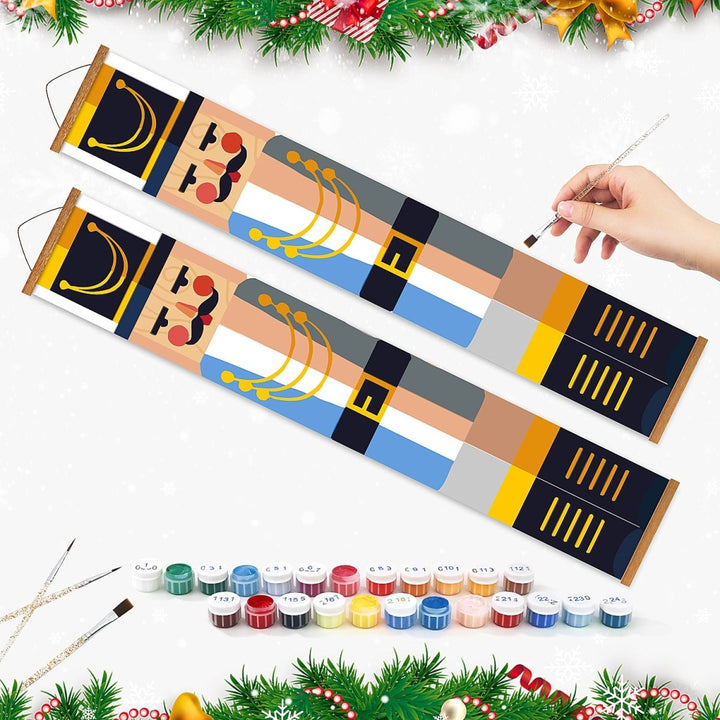 Paint By Numbers KitPorch Sign - Nutcracker Officers - isuvio