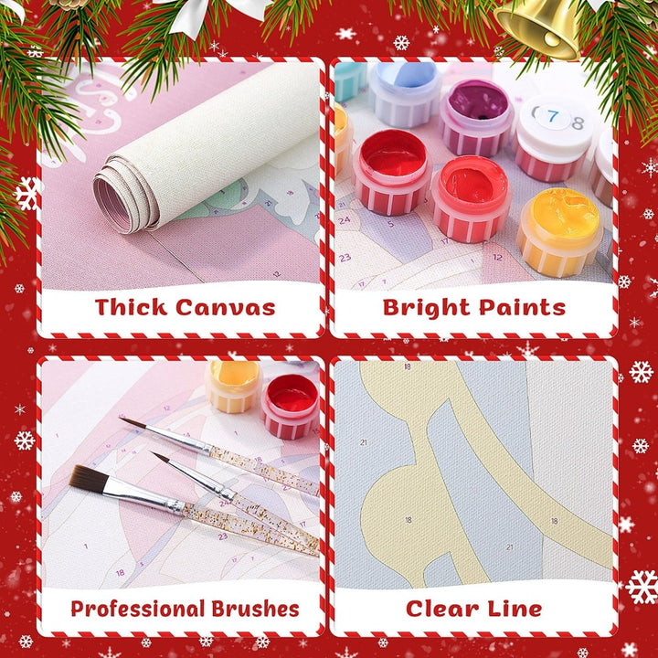 Paint By Numbers KitPorch Sign - Nutcracker Officers - isuvio