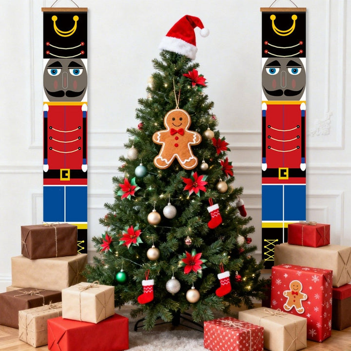 Paint By Numbers KitPorch Sign - Nutcracker Red Uniform Pair - isuvio