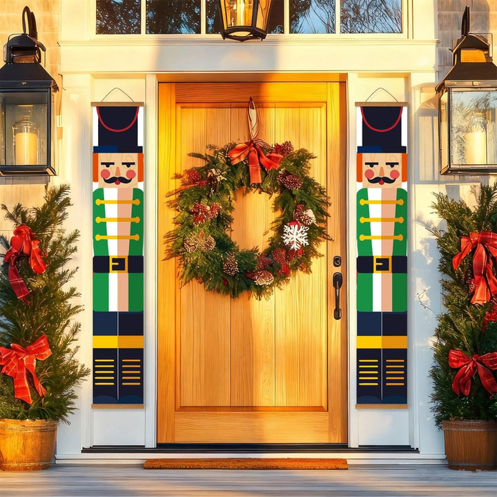 Paint By Numbers KitPorch Sign - Nutcracker Soldiers - isuvio