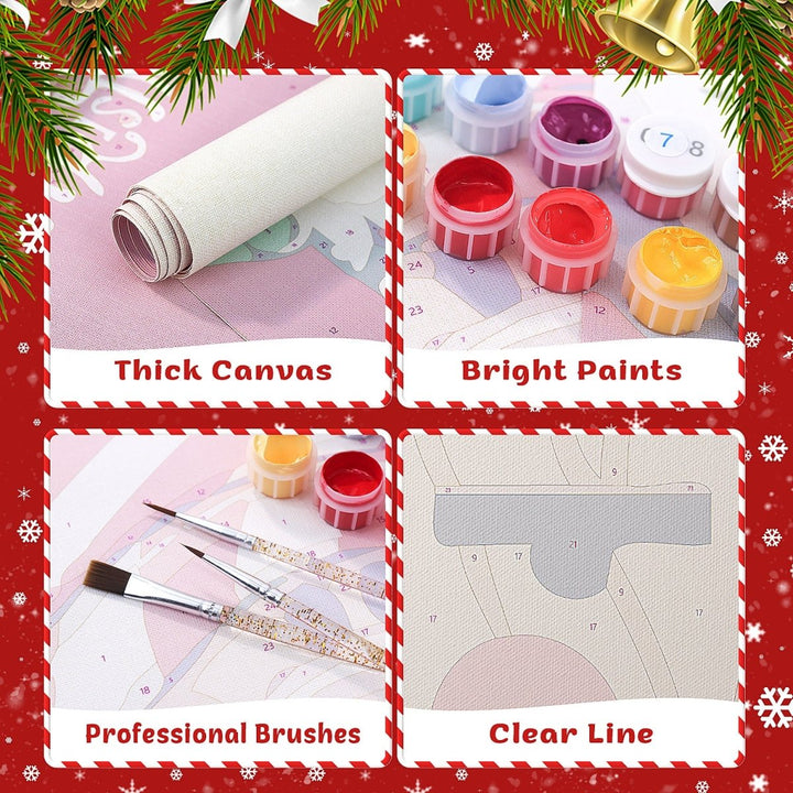 Paint By Numbers KitPorch Sign - Nutcracker Soldiers - isuvio